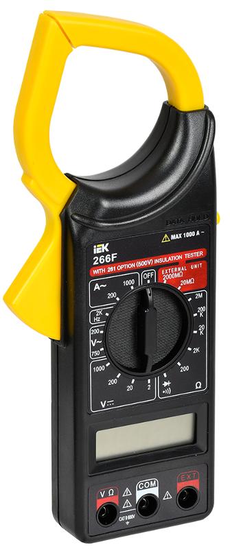 Токоизмерительные клещи  Expert 266F  | TCM-1F-266 | IEK — IEK (ИЭК)
