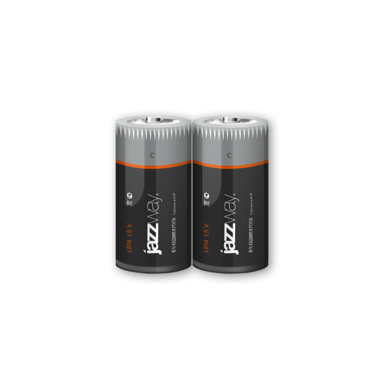 Батарейка LR14 JAZZway ULTRA Alkaline BL-2 арт.5005105 — миниатюра 2