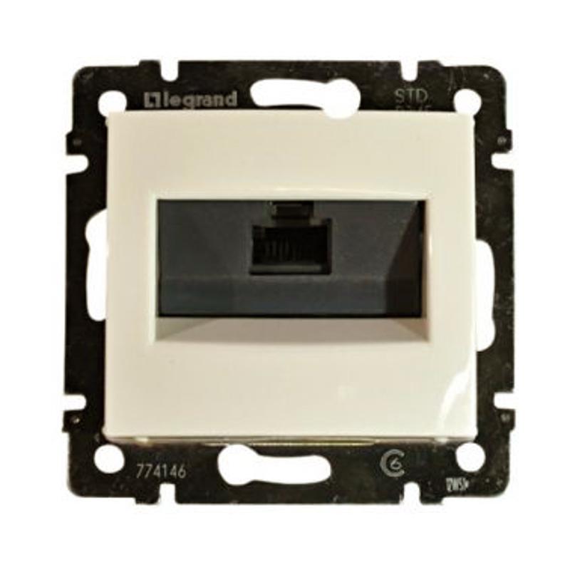 Valena Сл. кость Розетка комп(RJ45) 1-ая 6 кат UTP — миниатюра 2