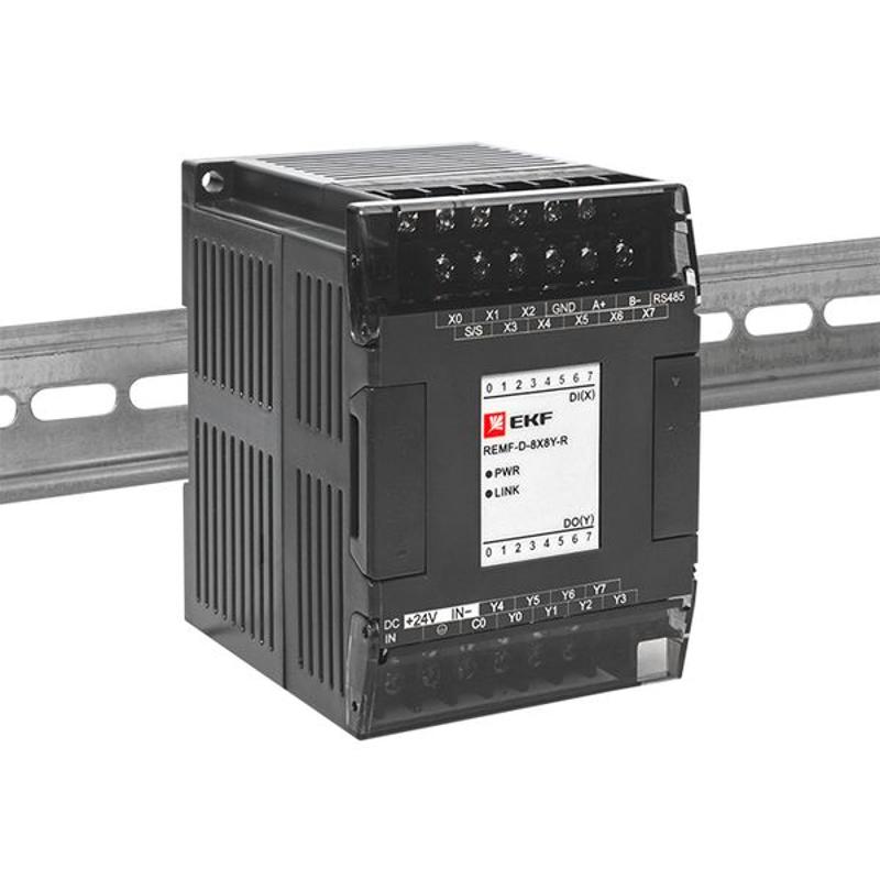 Модуль дискретного в/в REMF 8/8 PRO-Logic | REMF-D-8X8Y-R | EKF — миниатюра 15