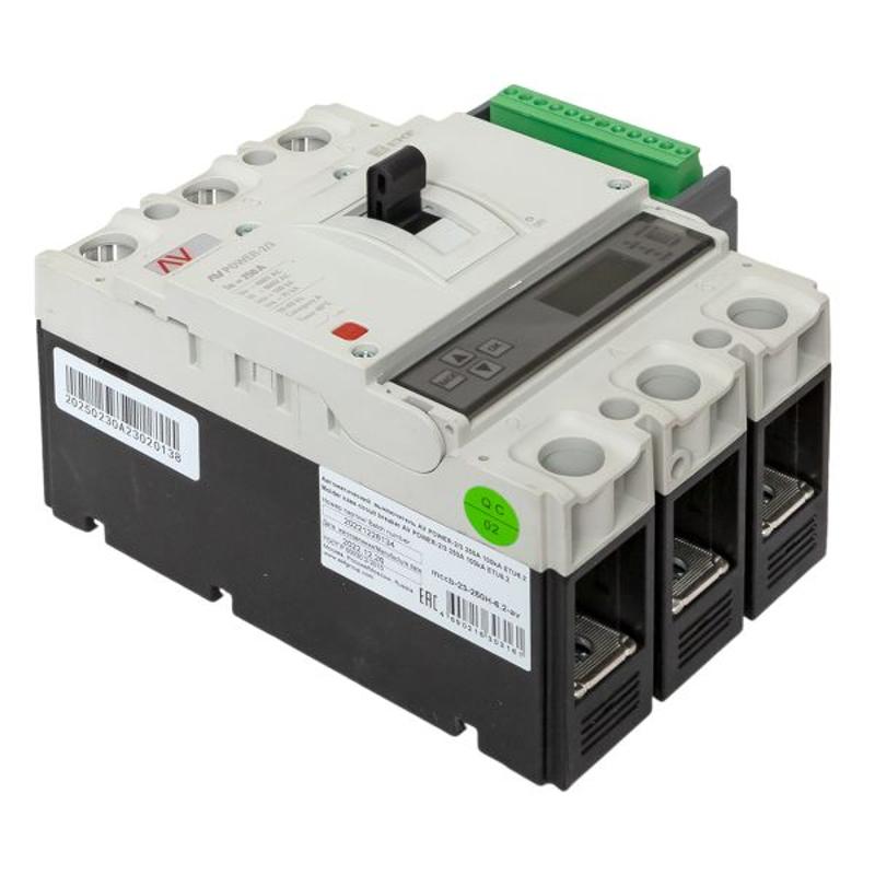 Выключатель автоматический AV POWER-2/3 250А 100kA ETU6.2 AVERES | mccb-23-250H-6.2-av | EKF — миниатюра 25