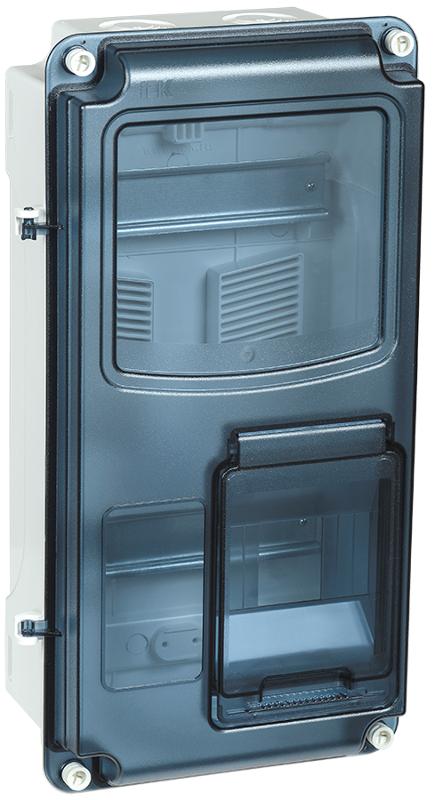 Корпус пластиковый навесной ЩУРн-П 1/8 IP66 PC (400х218х109мм) KREPTA 3 | MSP1-N-08-66-L | IEK — IEK (ИЭК)