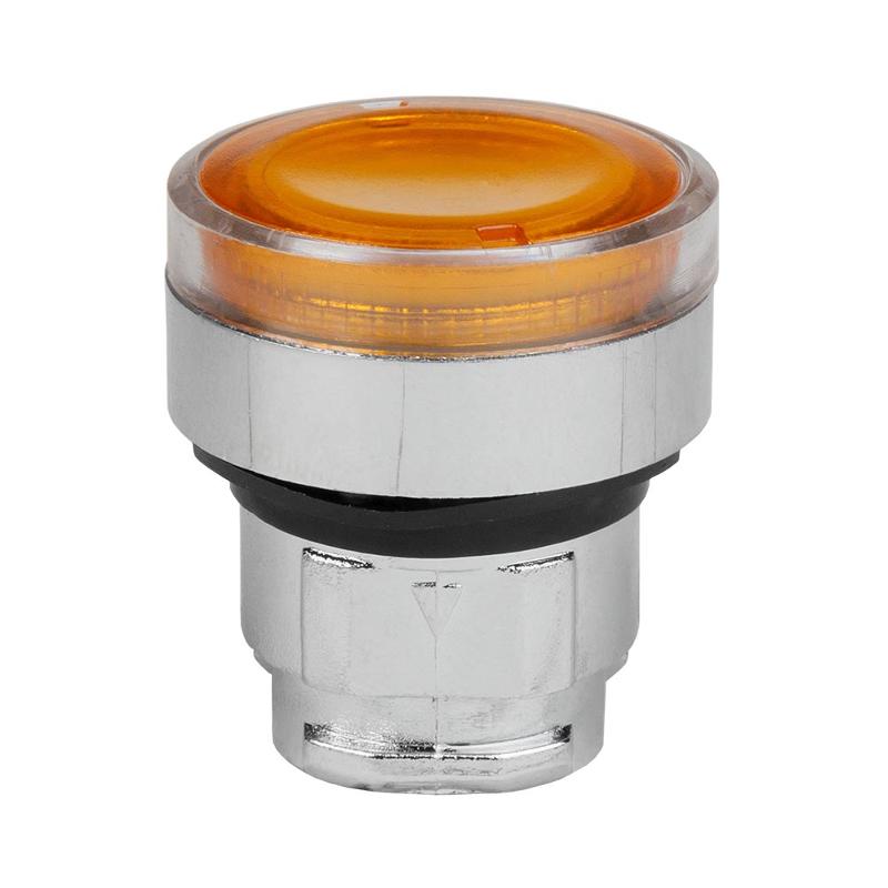 Головка кнопки OptiSignal D22 A4-PL-5 с подсветкой желтая металл ZB4BW353 |332259| КЭАЗ — КЭАЗ (Курский электроаппаратный завод)