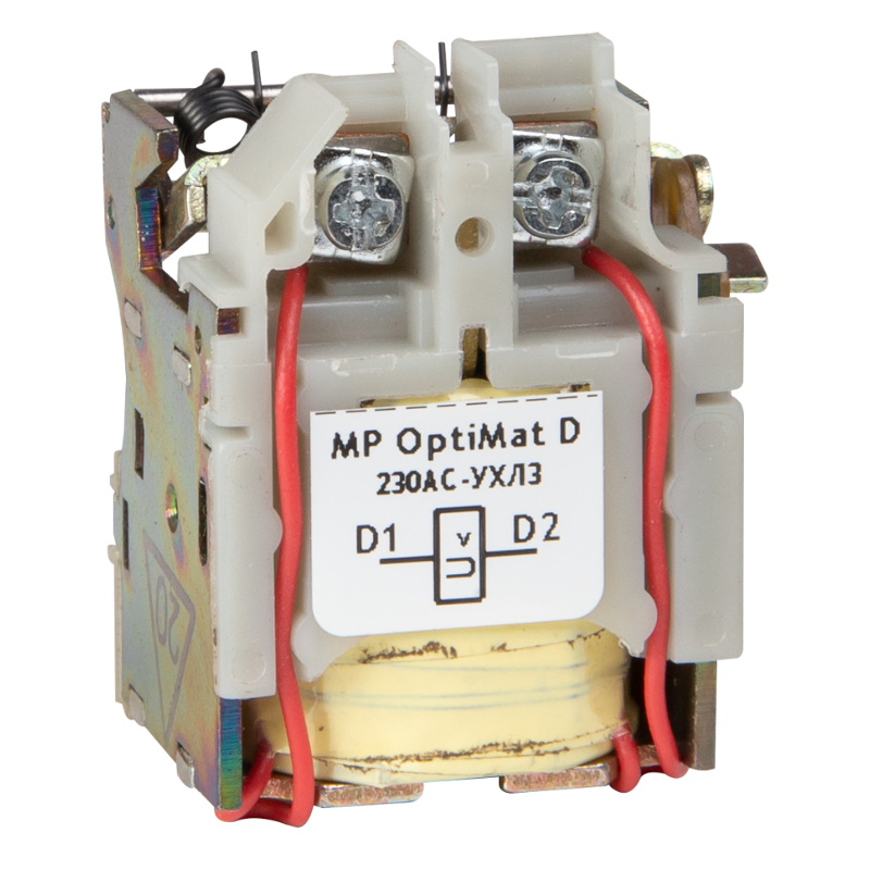 Расцепитель минимального напряжения OptiMat D-230AC-УХЛ3 | 254589 | КЭАЗ — КЭАЗ (Курский электроаппаратный завод)