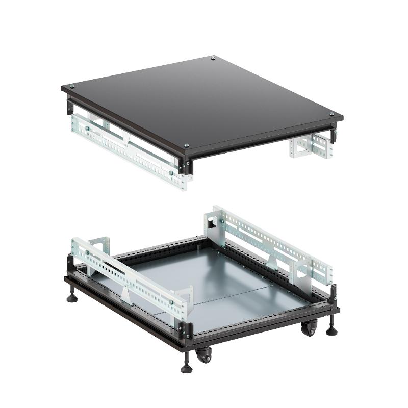 Крыша основание сплошные IT-CQE 800x1000, RAL9005 | RBIT810S | DKC — миниатюра 2