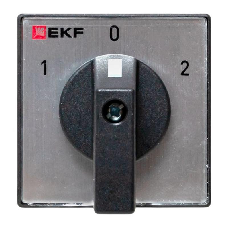 Переключатель кулачковый ПК-1-42 25А 2P «1-0-2» IP65 | pk-1-42-25-65 | EKF — миниатюра 2