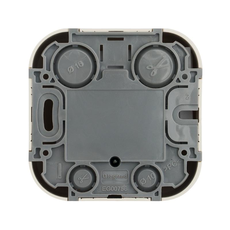Quteo Слоновая кость Роз RJ11+RJ45 кат5UTP — миниатюра 3