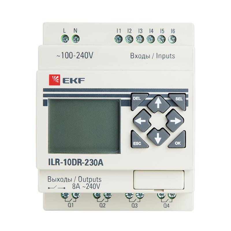 Программируемое реле 10 в/в с диспл. 230В PRO-Relay EKF PROxima | ILR-10DR-230A | EKF — миниатюра 2