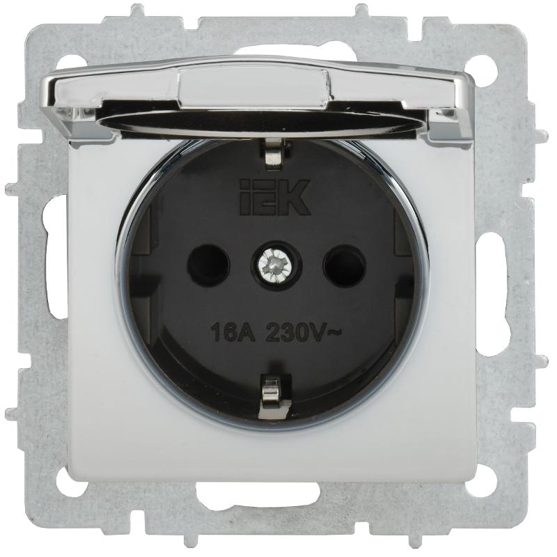 BRITE Роз. с з/к/ш с кр. 16А IP20 РСбш10-3-БрГН мет х/н  | BR-R16-16-M-K23 | ИЭК — миниатюра 4