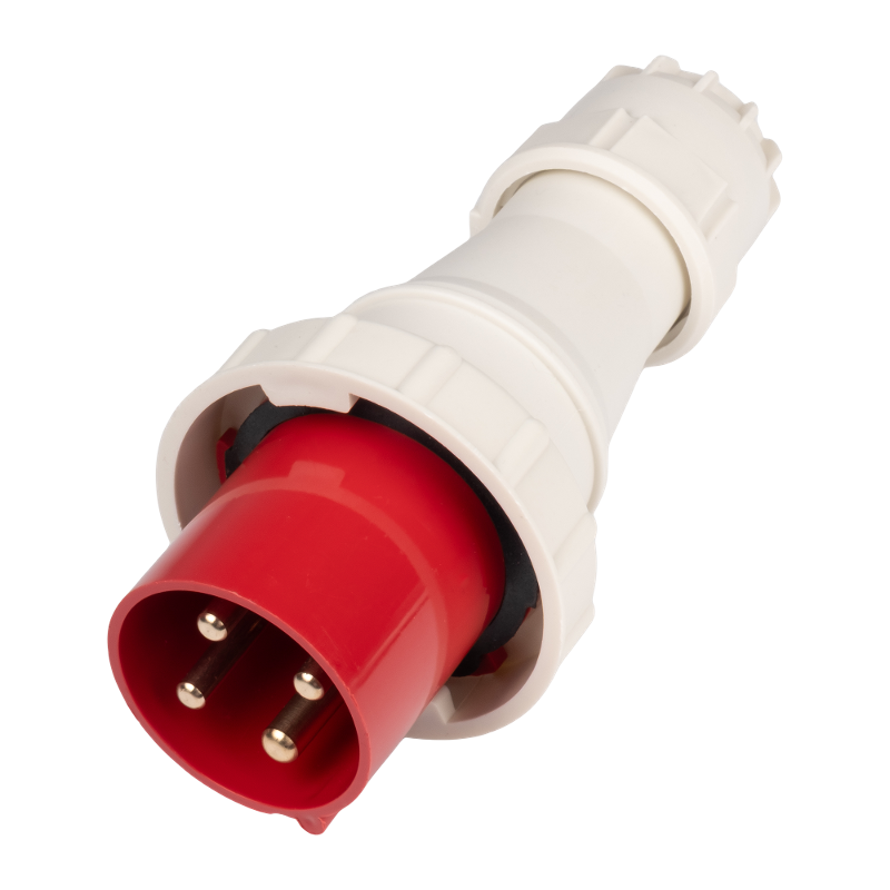 Силовой разъем  PPC 034 3Р+РЕ 63А 380В IP67  | .5072411 |  Jazzway — Jazzway
