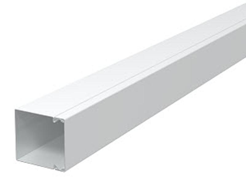 Металлический кабельный канал LKM 80x80x2000 мм (сталь,белый) (LKM80080RW) | 6248694 | OBO Bettermann — миниатюра 2