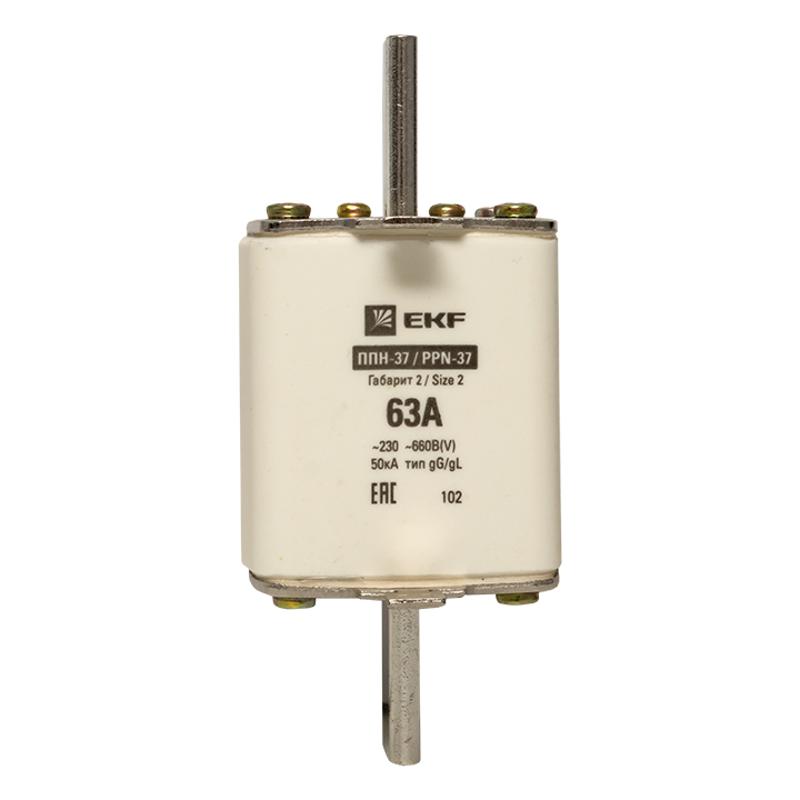Плавкая вставка ППН-37 400/63А габарит 2 | fus-37/400/63 | EKF — миниатюра 5