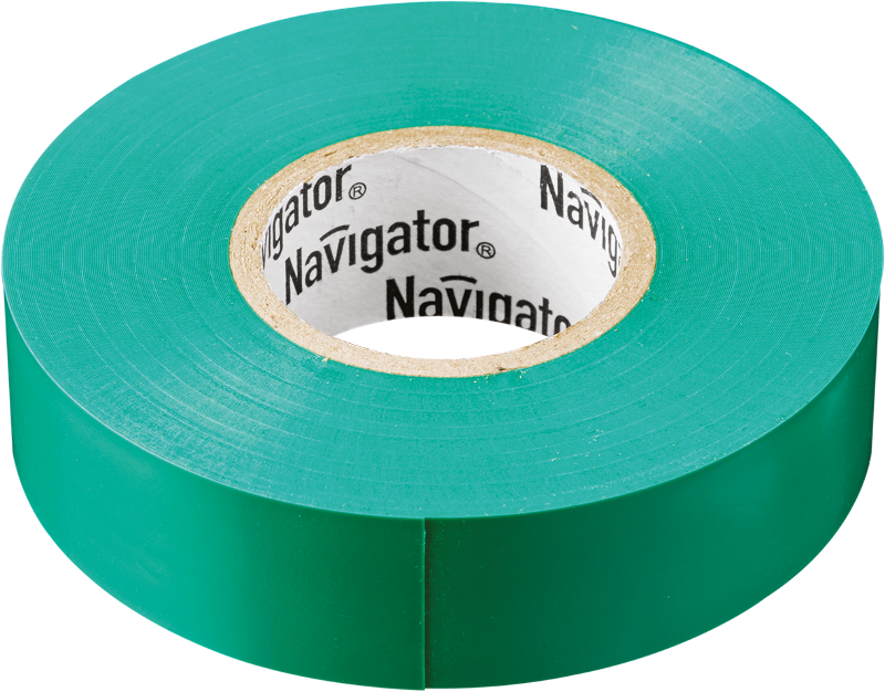 Изолента NIT-A19-20/G зелёная | 71113 | Navigator — Navigator