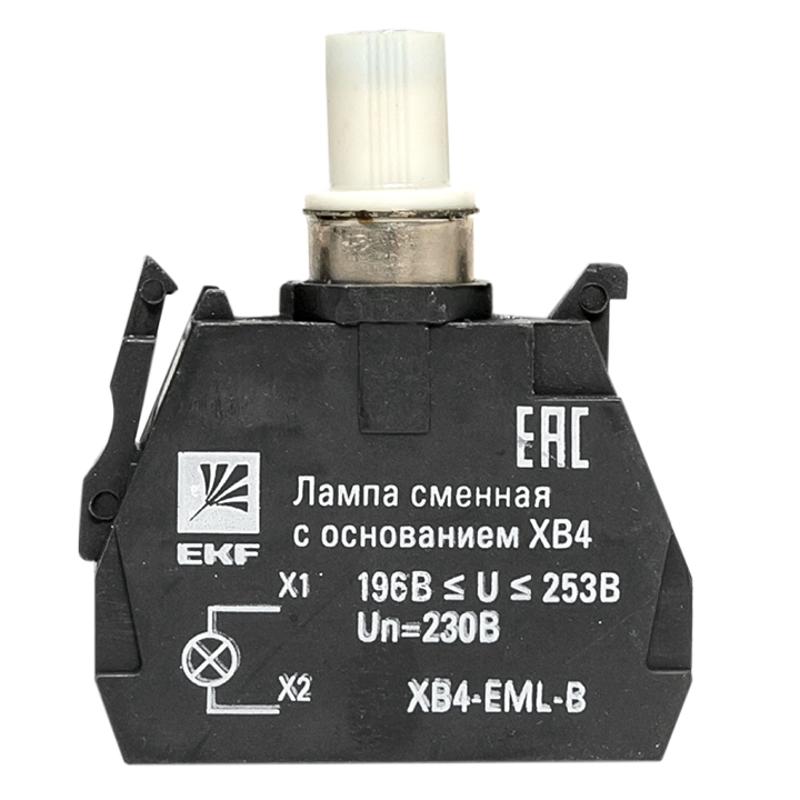 Лампа сменная c основанием XB4 синяя 230В EKF PROxima  |  XB4-EML-B |  EKF  — миниатюра 6
