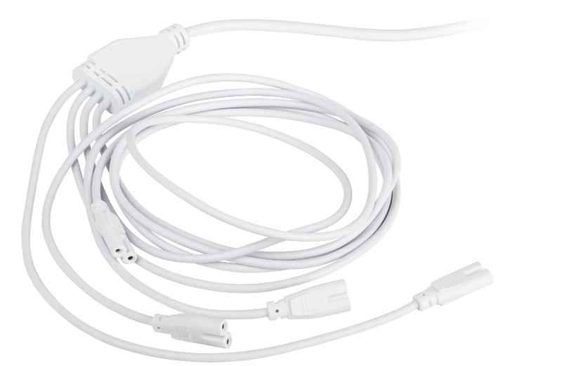 Разветвитель сетевой для фитолампы  FITO 4х IEC C7 (2 pin) для подключения 4 светильников | Б0061036 | ЭРА — миниатюра 4