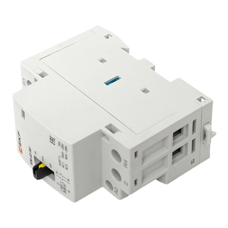 Контактор модульный КМ РУ 63А 1NO+1NC (2 мод.) EKF PROxima | km-2m-63-11 | EKF — миниатюра 8