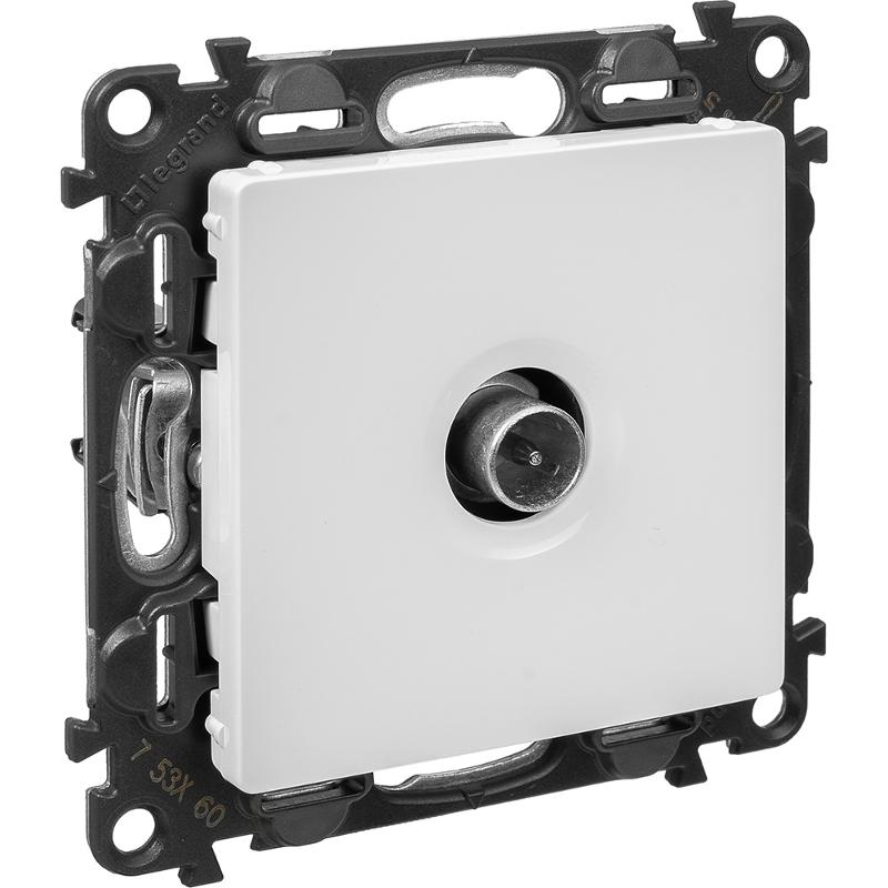 Valena LIFE DIY Белый Розетка TV оконечная 10дБ 0-862 МГц. — миниатюра 5