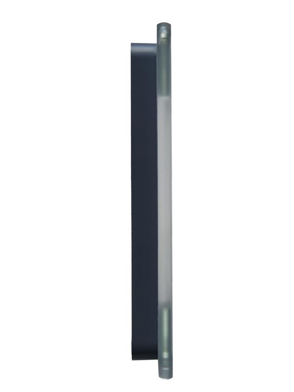 BRITE Рамка 4-ая РУ-4-2-Бр стекло графит RE | BR-M42-G-41-K53 | IEK — миниатюра 4