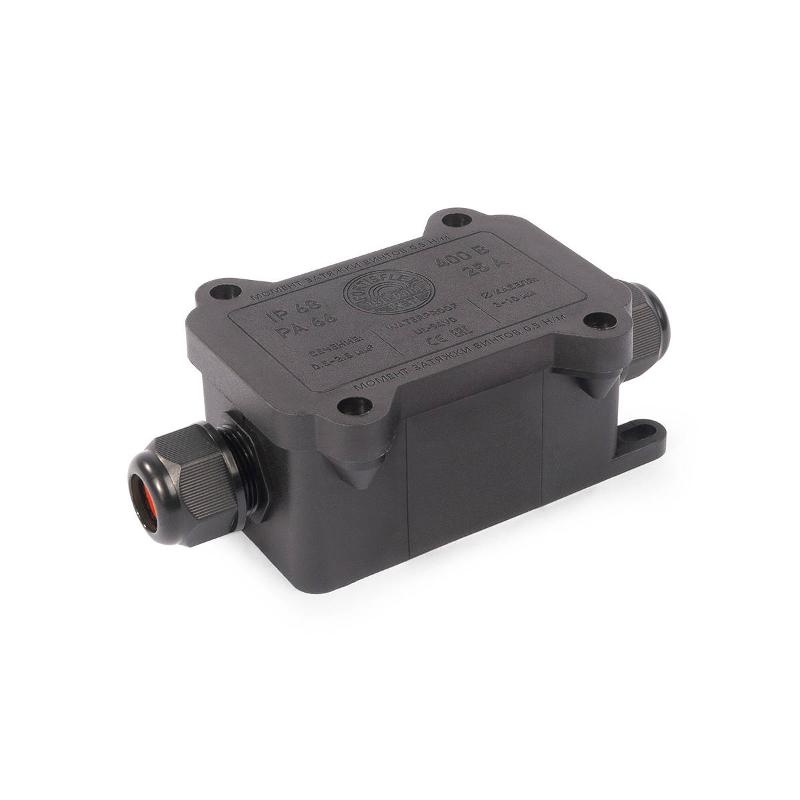Коробка распределительная герметичная MG Box S-2 IP68 110х56.5х38мм  вводы: M16 - 2 шт. негорючая, ЗВИ 3пары  0,5–2,5 мм.кв. | 89509 | Fortisflex _x00 — Fortisflex