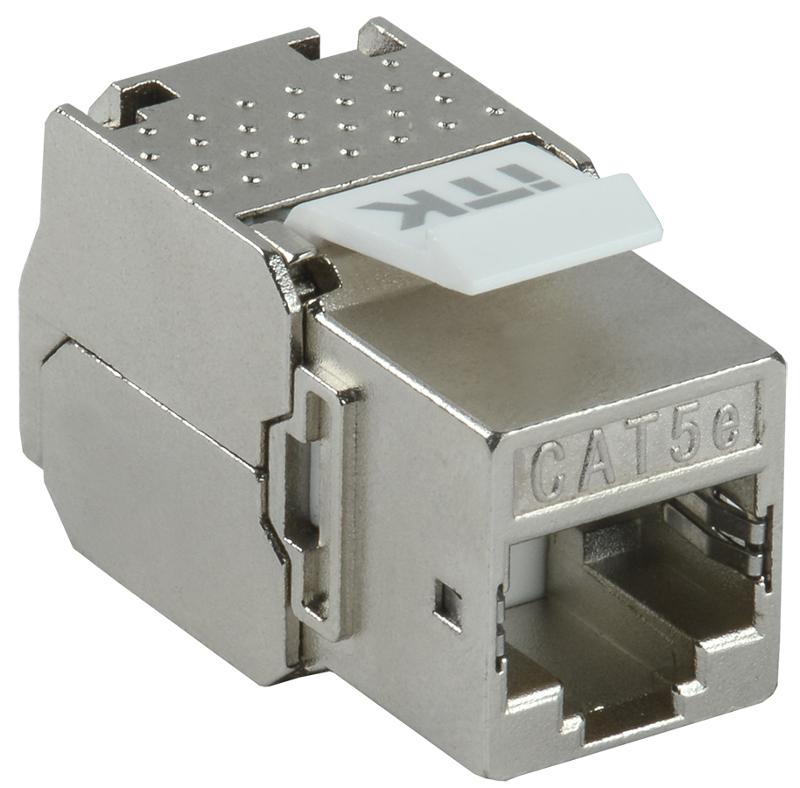 Модуль Keystone Jack кат. 5E STP без инстр. 180 град. | CS1-1C5ES-T2 | ITK — ITK