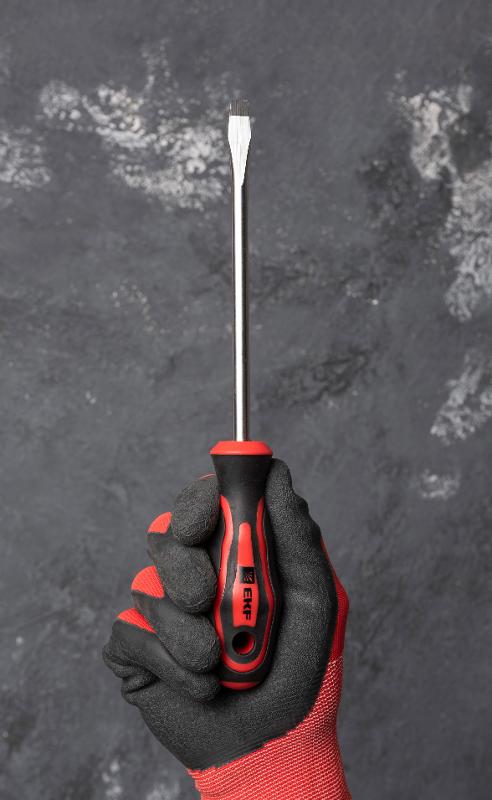 Отвертка Master SL8x150 мм EKF Basic|sl-8-150-mas|EKF — миниатюра 4