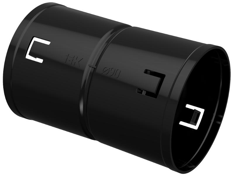 Муфта соединительная для двустенной трубы d=90мм | CTA12D-M090-K02-R | IEK — IEK (ИЭК)