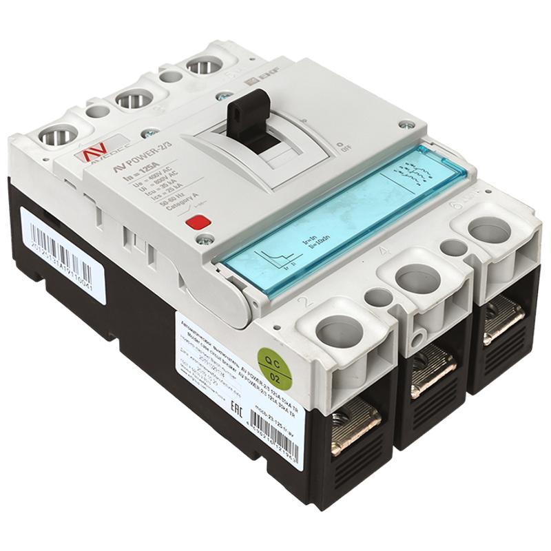 Выключатель автоматический AV POWER-2/3 125А 35kA TR | mccb-23-125-TR-av | EKF — миниатюра 4