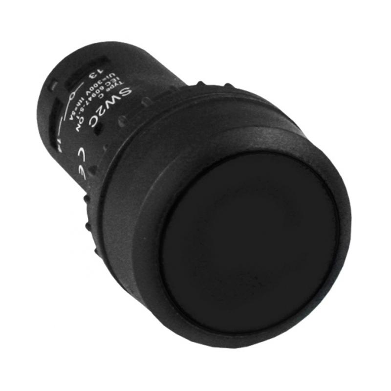 Кнопка SW2C-11 возвратная черная NO+NC EKF | sw2c-11s | EKF — EKF