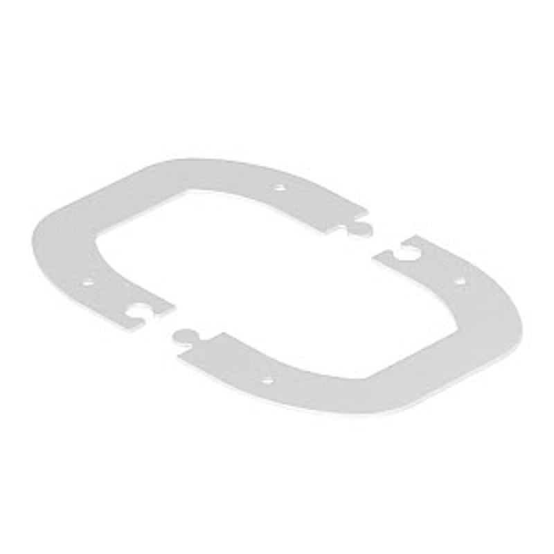 Стыковая рамка для колонны ISSDM45R 185x135x2 мм (сталь,белый) (WAGDM45) | 6290387 | OBO Bettermann — миниатюра 2