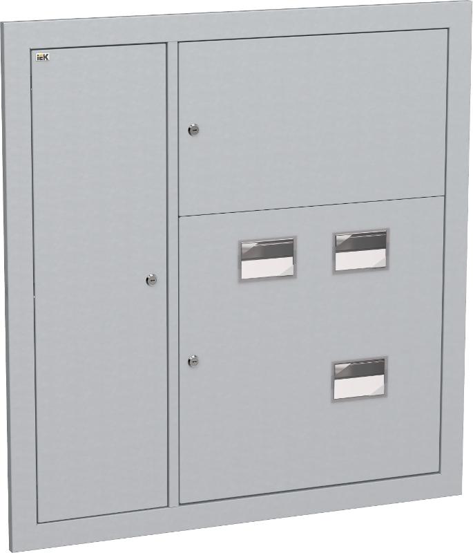 Корпус метал. ЩЭ-3-Э 36 IP31 (слабот. отсек слева) LIGHT  | IND-MKM43-03-31-E-L | IEK — IEK (ИЭК)