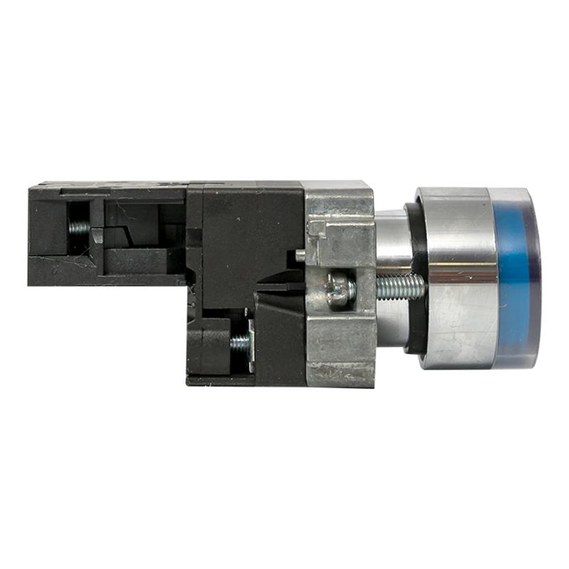Кнопка BA61 с подстветкой 230В синяя NO IP65 PROxima | xb2-bw61-230-65 | EKF — миниатюра 3