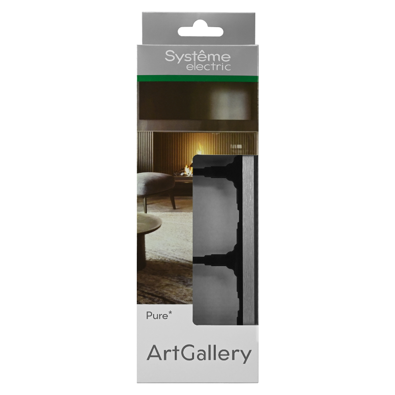 ArtGalery Pure Алюминий Рамка 3-постовая , металл | GAL312103 | SE — миниатюра 5