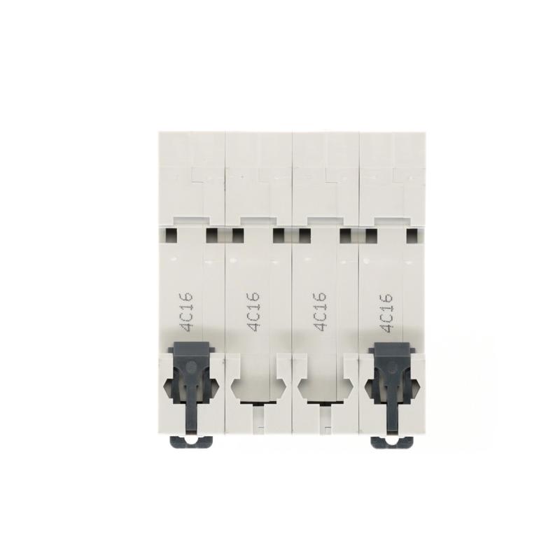 Выключатель автоматический четырёхполюсный 16A C 6kA City9 | C9F36416 |Systeme Electric — миниатюра 2
