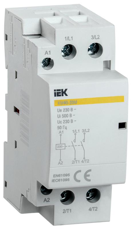Контактор модульный КМ63-11М AC IEK | MKK11-63-11 | IEK — IEK (ИЭК)