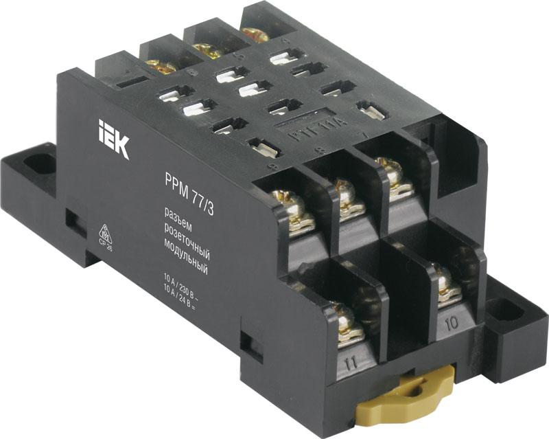 Разъем РРМ78/3(PYF11A) для РЭК78/3(MY3) модульный  | RRP20D-RRM-3 | IEK — IEK (ИЭК)
