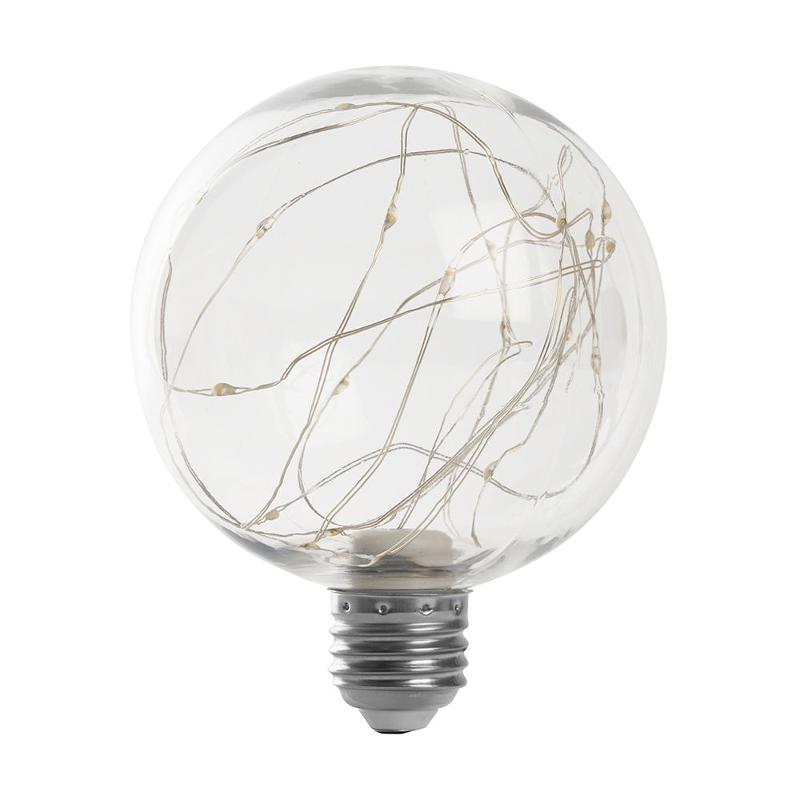 Лампа светодиодная, (3W) 230V E27 2700K G95, LB-382 | 41677 | FERON — миниатюра 2