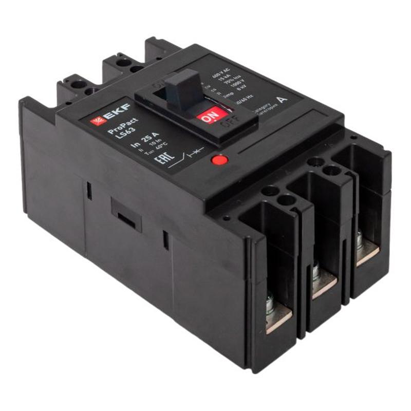 Выключатель автоматический LS63 15кА 3P 25А ProPact | mccb-63-15-3-25-ls | EKF — миниатюра 9