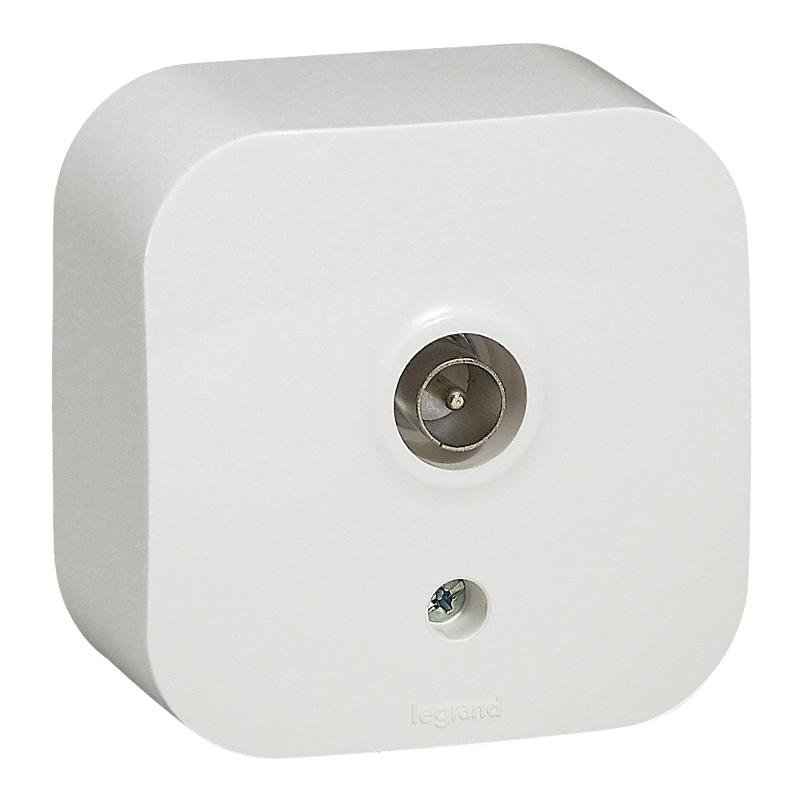 Quteo Белый Розетка TV | 782215 | Legrand — Legrand