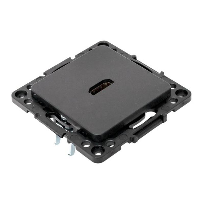 Стокгольм Механизм розетки HDMI черный | EZA00-327-10 | EKF — миниатюра 8