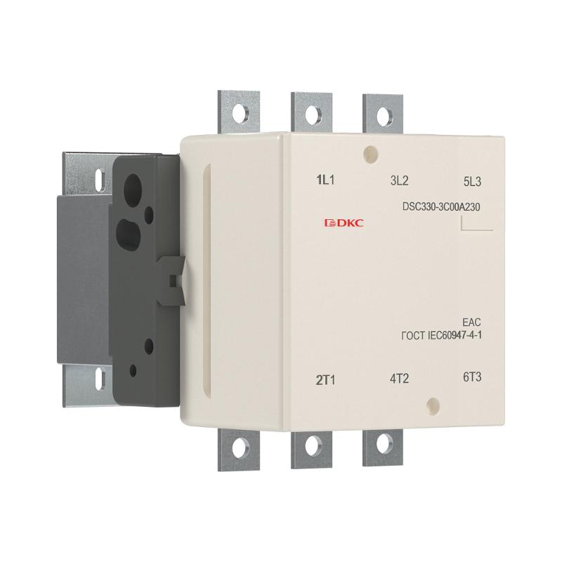 Магнитный контактор DSC330-3C00A230 330А 160кВт (AC3)  кат 220В AC | DSC330-3C00A230 | DKC — миниатюра 1