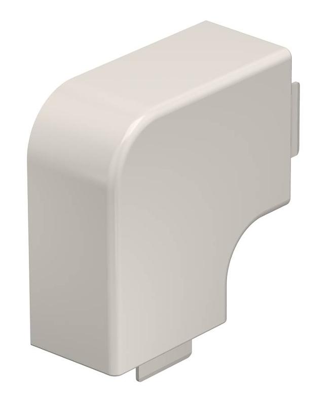 Крышка плоского угла кабельного канала WDK 40x60 мм (ПВХ,кремовый) (WDK HF40060CW) | 6161308 | OBO Bettermann — OBO Bettermann