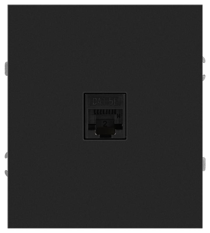 Розетка Arktik 16-3107-05 информационная RJ45 антрацит | Б0070478 | ЭРА — ЭРА (Энергия света)