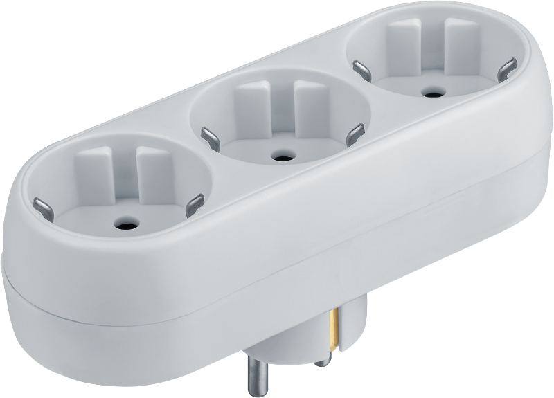 Разветвитель 94 672 NAD-L-3E-WH 3 гн. (в ряд) с/з |94672 |Navigator — Navigator