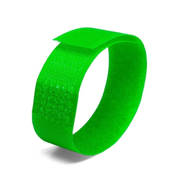 Стяжки велькро КСВ-У 20*200 (зел) | 77925 | Fortisflex — Fortisflex