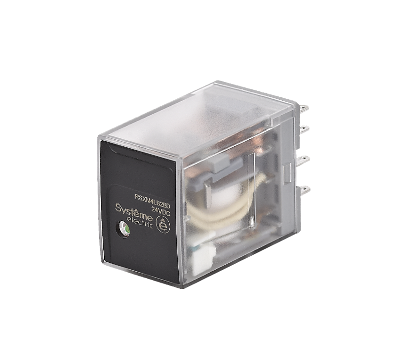 Реле 5A 4CO 24VDC LED | RSXM4LB2BD | SE — Systeme Electric