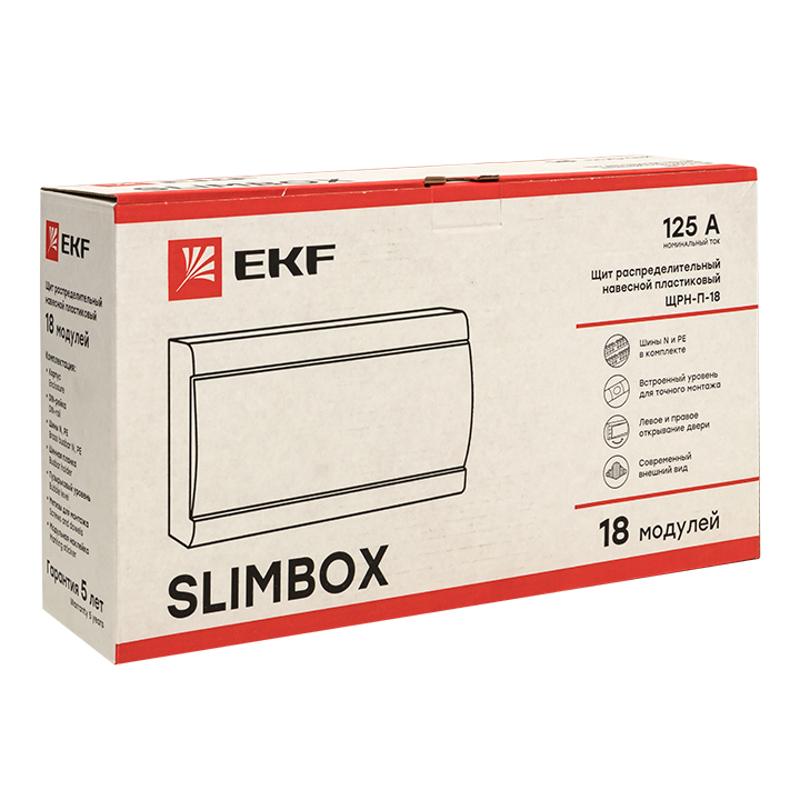 Щит распределительный навесной ЩРН-П-18 "SlimBox" IP41 EKF PROxima | sb-n-18 | EKF — миниатюра 4