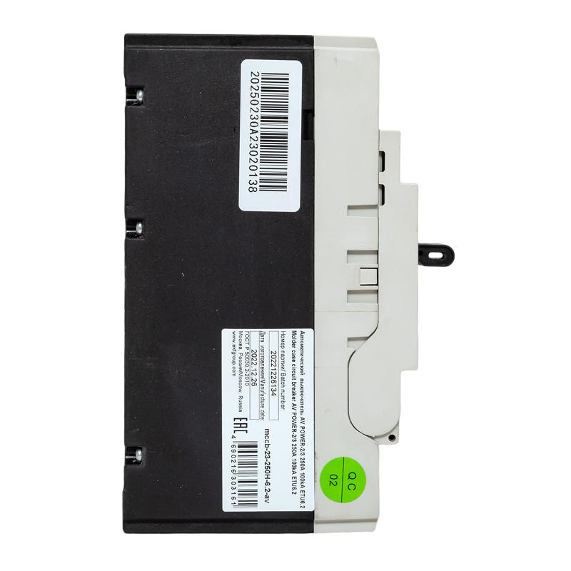 Выключатель автоматический AV POWER-2/3 250А 100kA ETU6.2 AVERES | mccb-23-250H-6.2-av | EKF — миниатюра 7