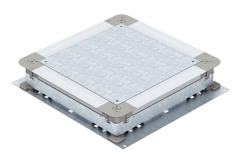 Монтажное основание UZD250-3 (h=70-125 мм) 410x367x70 мм (сталь) (UZD 250-3) | 7410030 | OBO Bettermann — OBO Bettermann