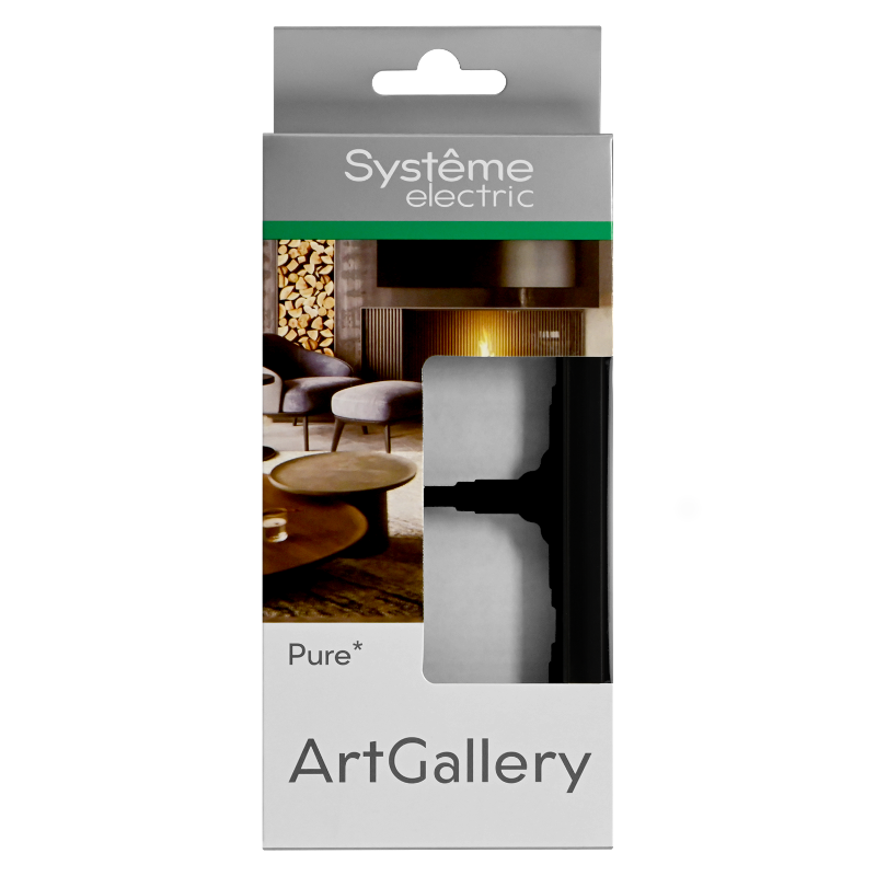 ArtGalery Pure Черный Рамка 2-постовая , МАТОВОЕ органическое стекло | GAL331002 | SE — миниатюра 8