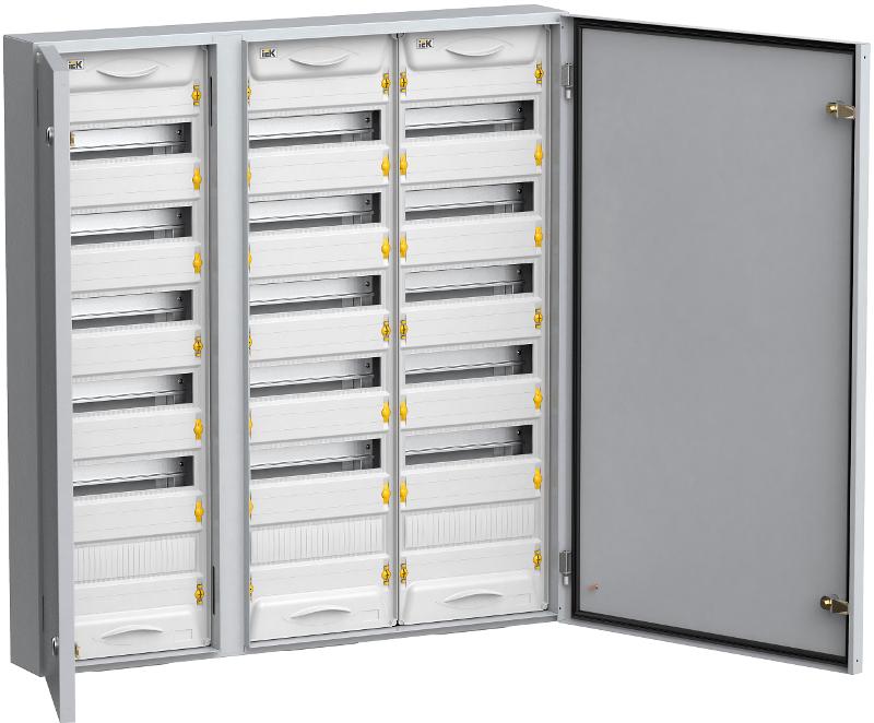 TITAN 5 Корпус металлический ЩРн-216 IP54 У2 (940х880х140мм) серый | MKM11-N-216-54-Z-U | IEK (замена на TI5-50-N-3X072-54) — IEK (ИЭК)